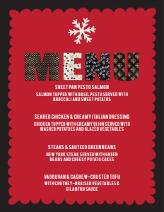 Oh What FunMenu8x11: Printable Christmas Invitation Set, Christmas Invitation Bundle, Holiday Party Kit, Editable Invite Kit, Printable Holiday Party Invite Kit