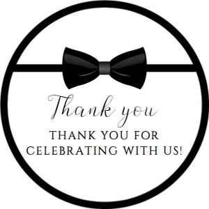 BlackTieTuxRound2: Editable Black Tie Invitation Set, Black and White Invitation Kit, Tux Themed Invitation Kit, Formal Event Invitation Bundle, Corjl Template