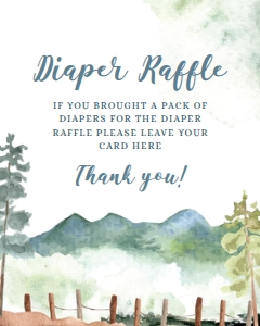 AdventureDiaperRaf8x10: Diaper Raffle Game, Adventure Awaits Baby Shower Game, Instant Download Game, Nature Baby Shower, Diaper Raffle Signs, Printable Shower Sign