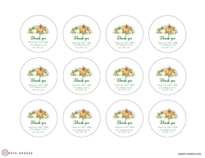 HarvestPumpkinRoundTag2: Pumpkin Thank You Notes, Fall Themed Thank You Cards, Thank You Cards, Printable Template, Instant Download, Fall Harvest Thank You Cards
