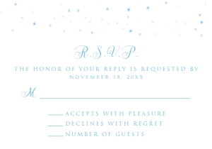 Black and Blue Masquerade RSVP card, Blue rsvp Card, rsvp Template, Instant Download, Corjl Template, Enclosure Card, Printable RSVP Card design preview