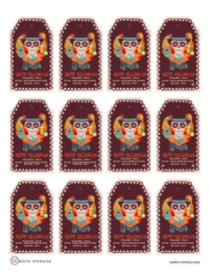 Dayofthedeadmanfavortags: Día de los Muertos Invitation Bundle, Editable Day of the Dead Invitation Set, Halloween Invitation Kit, Invitation Bundle, Corjl Template