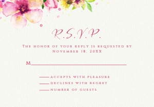 PinkTeaPartyRSVPcard: Pink Flower Tea Party Invitation Bundle Printable and Customizable Invitation Bundle Printable Invite Kit Corjl Invitation Template Editable