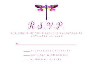 PinkDragonFlyRSVP: Dragonfly Bridal Shower Invite Bundle, Printable Invitation Kit, Editable Invitation Set, Corjl Template Invitation, Dragonfly Invitations