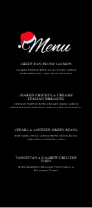 Holiday Party Menu, Christmas Menu, Naughty or Nice Menu, Food Menu, Editable Dinner Menu, Instant Download, Printable Menu, Corjl Template design preview