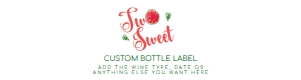Two Sweet Second Birthday Watermelon Water bottle Labels Printable Drink Labels, Corjl Template Beverage Wrappers, Summer Party Water Labels design preview