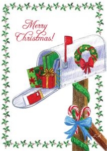 Digital Mail Carrier Thank You design preview
