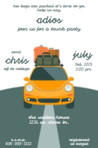 Car Trunk Party design preview