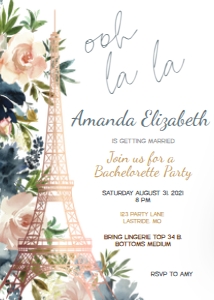 ooh la la paris bachelorette party design preview