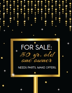 Adutls - Funny Party Signs 8.5x11 Inch - 50th Birthday - For Sale: 50th Birthday Party Bundle