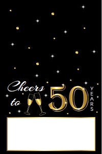 Food Label - 50th Birthday - Classic design preview