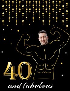 Hilarious 40th Birthday Party Signs design preview