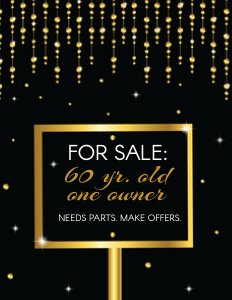 Hilarious 60th Birthday Party Signs design preview