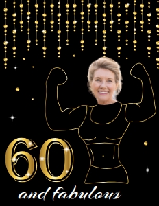 Funny Party Signs 8.5x11 Inch - 60th Birthday - Fabulous - Woman: 60th Birthday Party Decoration Bundle