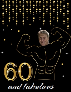 Funny Party Signs 8.5x11 Inch - 60th Birthday - Fabulous - Man: 60th Birthday Party Decoration Bundle