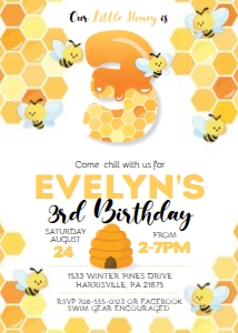 KID13 - Bee 3rd Birthday: KID13 - Bee Birthday
