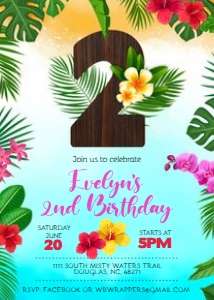 KID24 - Luau Birthday - 2nd: KID24 - Luau Party