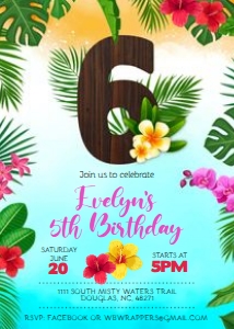 KID24 - Luau Birthday - 6th: KID24 - Luau Party
