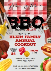 ADB01 - BBQ Party design preview
