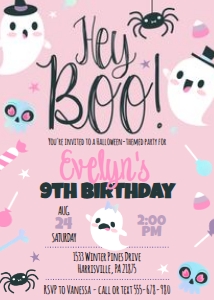 HAL02 - Hey Boo Halloween Party: HAL02 - Hey Boo Halloween