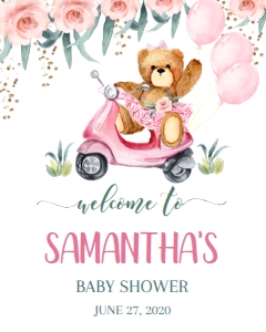 012, welcome, drive by shower, bear pink design preview