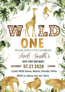 08 birthday wild one design preview
