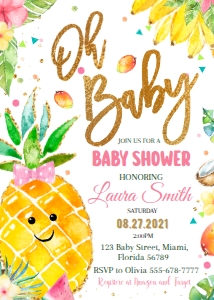 07.l.oh baby, girl, baby shower#2 design preview