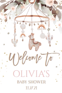 012.d.24"x36"#welcome#: 012.l.24x36#BOHO#Llama#welcome