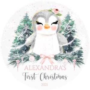 022.l#4penguin#girl#ornament# design preview