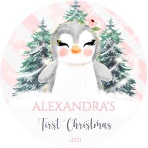 022.d.#1penguin#girl#ornament#: 022.d.l#1penguin#girl#ornament#