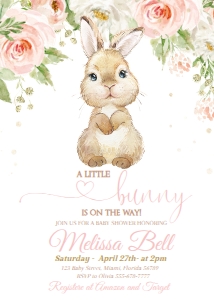 BUNNY#ROSERAB#BUNNY#Girl#babyshower# design preview