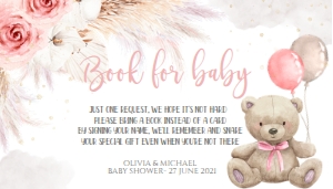 BEAR#BB 333 #SET#BOHO#BOOK GIRL: 09.l.bear and balloons, drive by shower