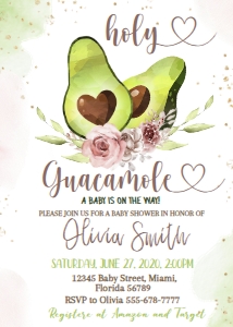 SET#2#GUACAMOLE#babyshower#: SET#2#GUACAMOLE#babyshower#