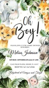 EVITE#SAFARI#babyshower#1# design preview
