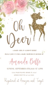 EVITE#Oh deer##BSH# design preview