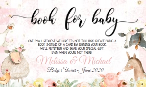 FARM#1#SET#book for baby# *: FARM#1#SET#pink#BSHOWER#