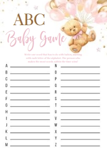 BEAR GIRL 1 games pr ABC design preview