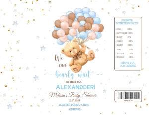 BEAR#BB#BOY Chip bag 11x8,5 * design preview