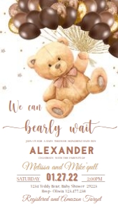 EVITE BEAR#BB#BROWN 1 design preview