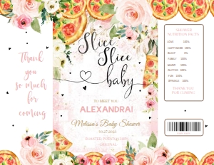 CHIP BAG pizza 1 babyshower design preview