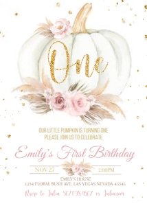 PUMPKIN BIRTHDAY 5 (EE) *: PUMPKIN BIRTHDAY 5 (EE)
