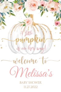 PUMPKIN STA 24X36 WELCOME: PUMPKIN STA 24X36 WELCOME