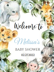 SAFARI BOY safari#welcome#18X24: SAFARI BOY safari#welcome#18X24