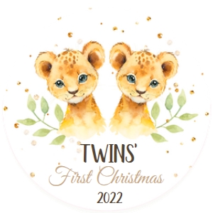 SAFARI 7 ornament 3.5X3.5 design preview