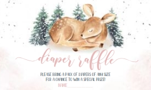 DEER WINTER SET 23 diaper#deer#: DEER WINTER SET 23