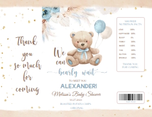 BEAR#BB#333 Chip bag 11x8,5 design preview