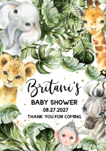 SAFARI BOY S Caprisun3.5 x 5 in design preview