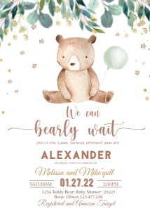FOREST BEAR 2 Babyshower1: FOREST BEAR 2 Babyshower1