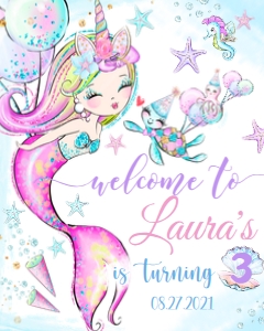 MERMAID 8X10 SIGN 012.d.16x20#welcome#: MERMAID 8X10 SIGN 012.d.16x20#welcome#