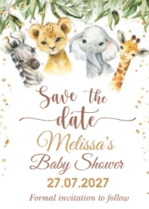 SAFARI 2 SAVE the date: SAFARI 2 SAVE the date